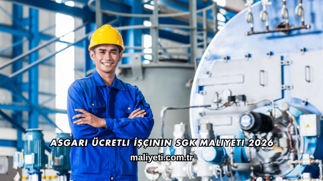 Asgari Ücretli İşçinin SGK Maliyeti 2026