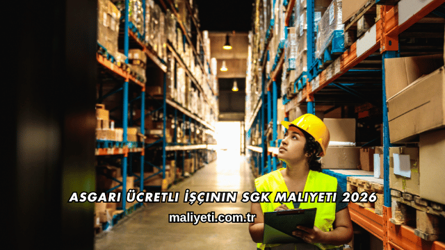 Asgari Ücretli İşçinin SGK Maliyeti 2026