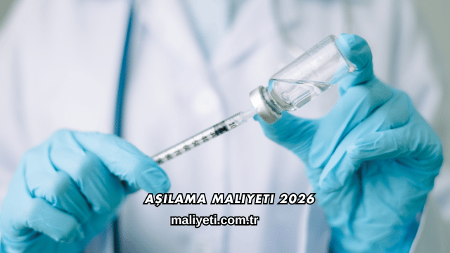Aşılama Maliyeti 2026