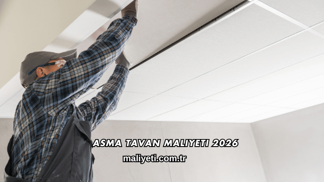 Asma Tavan Maliyeti 2026