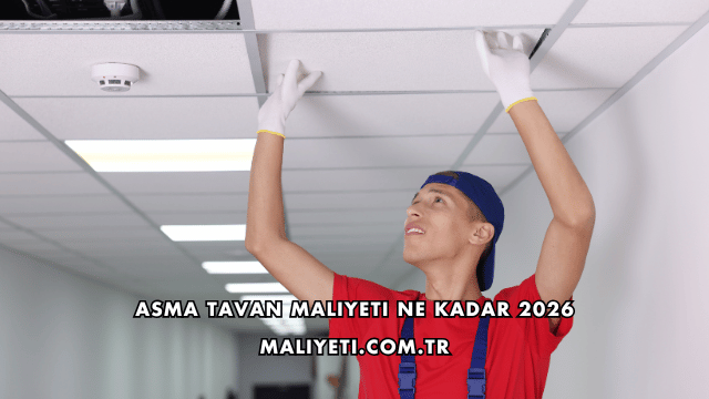 Asma Tavan Maliyeti Ne Kadar 2026