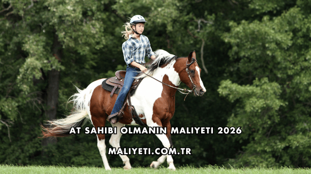 At Sahibi Olmanın Maliyeti 2026