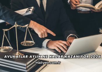 Avukatlar Aylık Ne Kadar Kazanıyor 2026