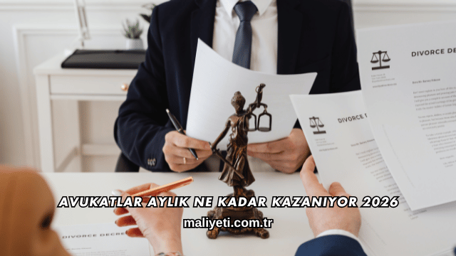 Avukatlar Aylık Ne Kadar Kazanıyor 2026