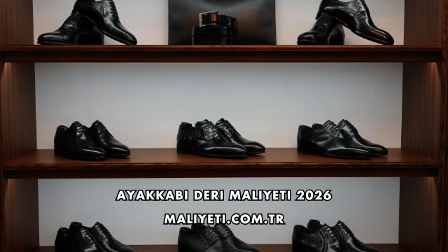 Ayakkabı Deri Maliyeti 2026