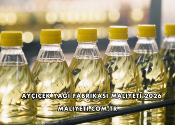 Ayçiçek Yağı Fabrikası Maliyeti 2026
