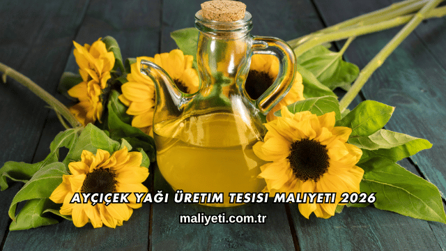 Ayçiçek Yağı Üretim Tesisi Maliyeti 2026