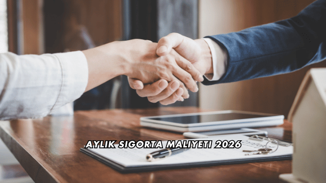 Aylık Sigorta Maliyeti 2026