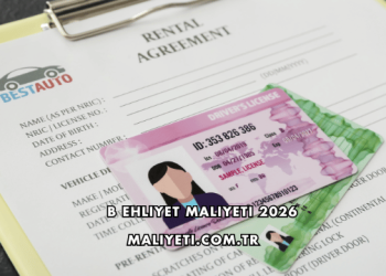 B Ehliyet Maliyeti 2026B Ehliyet Maliyeti 2026