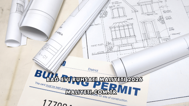 Bağ Evi Ruhsatı Maliyeti 2026
