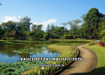 Bahçe Peyzaj Maliyeti 2026