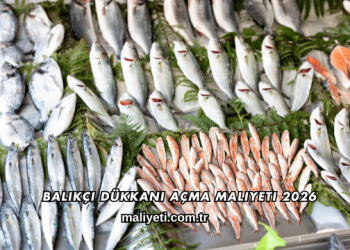 Balıkçı Dükkanı Açma Maliyeti 2026