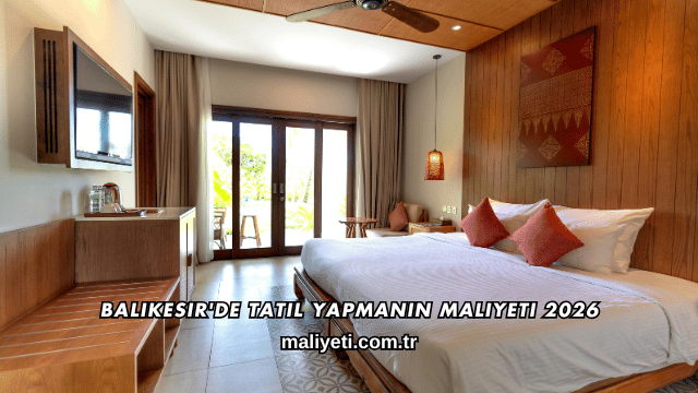 Balıkesir'de Tatil Yapmanın Maliyeti 2026
