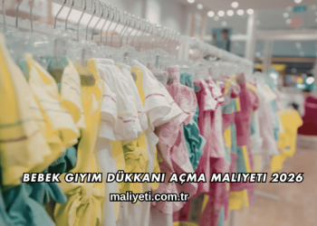 Bebek Giyim Dükkanı Açma Maliyeti 2026