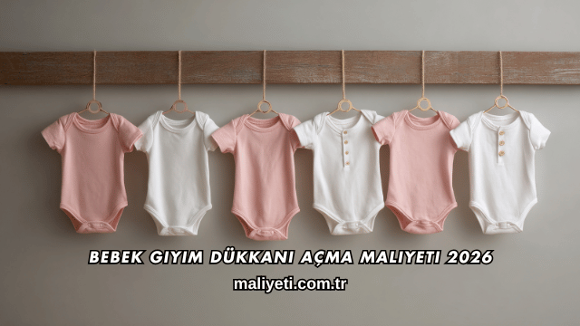 Bebek Giyim Dükkanı Açma Maliyeti 2026