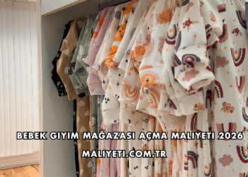 Bebek Giyim Mağazası Açma Maliyeti 2026