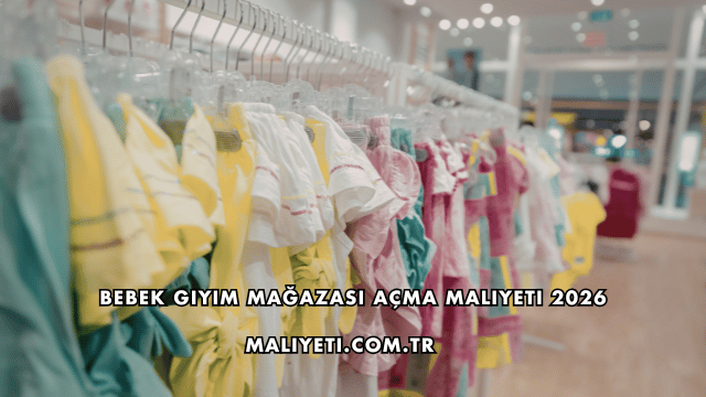 Bebek Giyim Mağazası Açma Maliyeti 2026