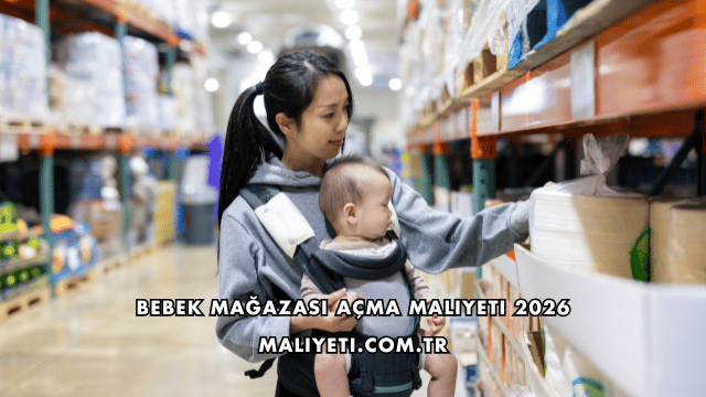 Bebek Mağazası Açma Maliyeti 2026