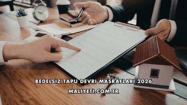 Bedelsiz Tapu Devri Masrafları 2026