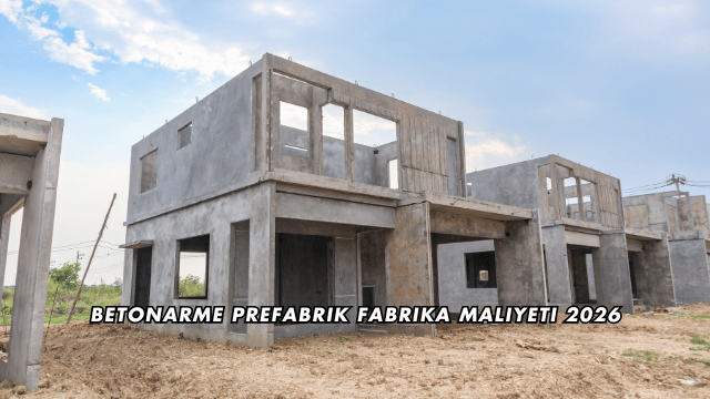 Betonarme Prefabrik Fabrika Maliyeti 2026