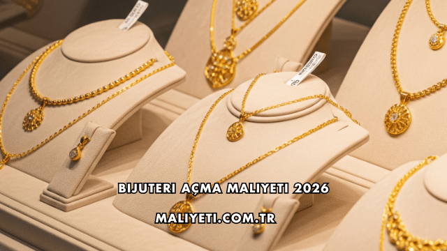 Bijuteri Açma Maliyeti 2026
