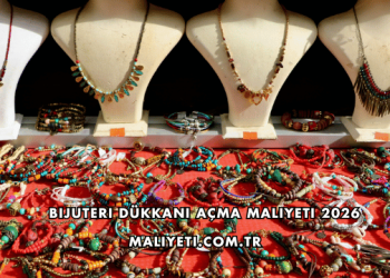 Bijuteri Dükkanı Açma Maliyeti 2026