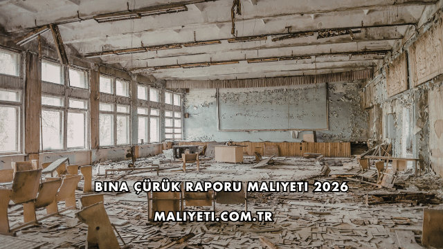Bina Çürük Raporu Maliyeti 2026
