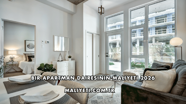 Bir Apartman Dairesinin Maliyeti 2026