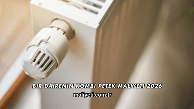 Bir Dairenin Kombi Petek Maliyeti 2026