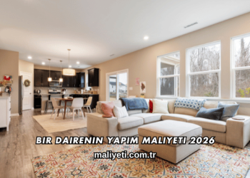Bir Dairenin Yapım Maliyeti 2026