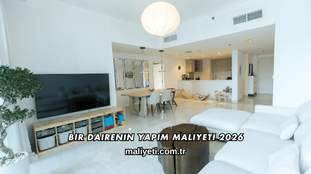Bir Dairenin Yapım Maliyeti 2026