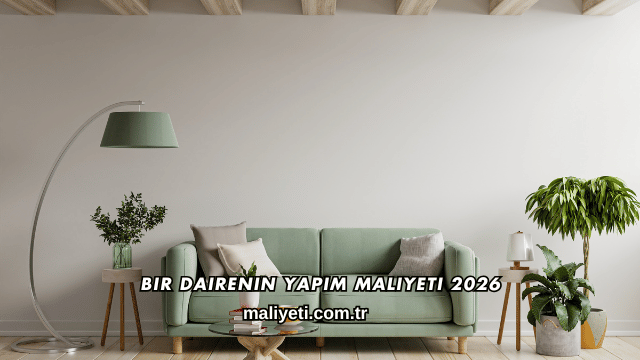 Bir Dairenin Yapım Maliyeti 2026