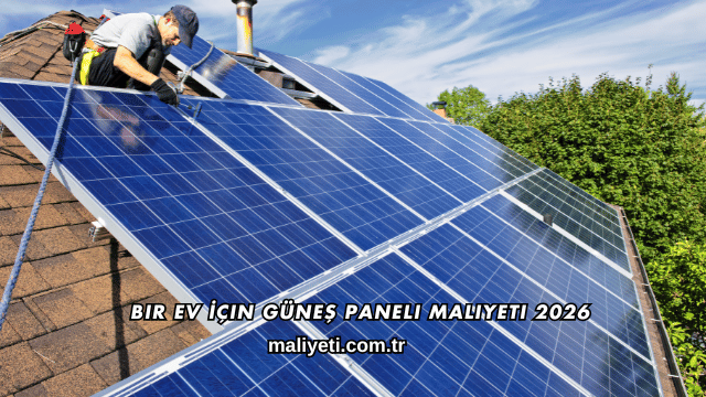 Bir Ev İçin Güneş Paneli Maliyeti 2026
