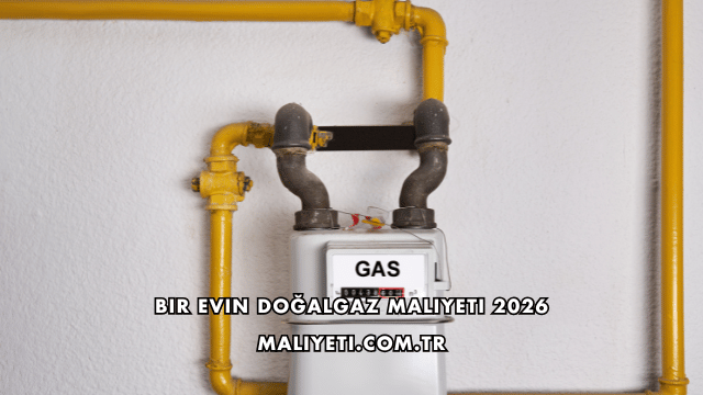 Bir Evin Doğalgaz Maliyeti 2026
