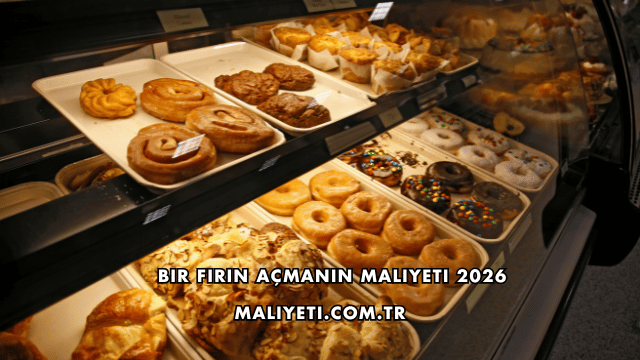 Bir Fırın Açmanın Maliyeti 2026