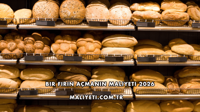 Bir Fırın Açmanın Maliyeti 2026