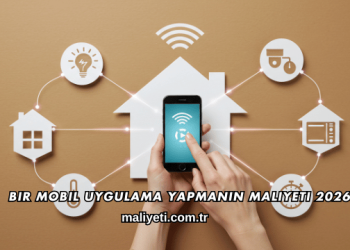 Bir Mobil Uygulama Yapmanın Maliyeti 2026