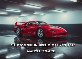 Bir Otomobilin Üretim Maliyeti 2026