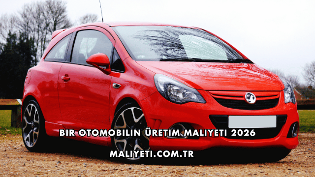 Bir Otomobilin Üretim Maliyeti 2026