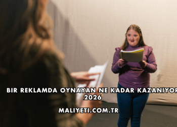 Bir Reklamda Oynayan Ne Kadar Kazanıyor 2026