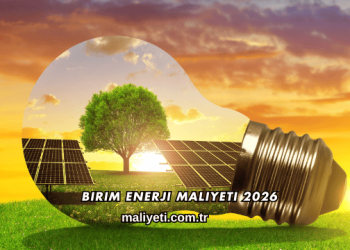 Birim Enerji Maliyeti 2026