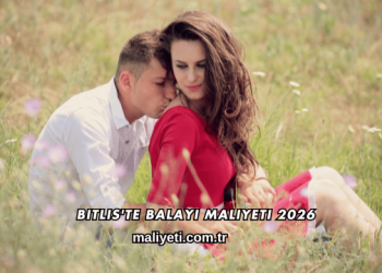 Bitlis'te Balayı Maliyeti 2026