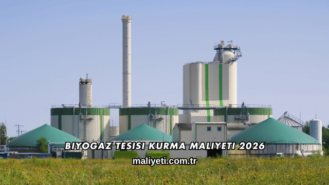 Biyogaz Tesisi Kurma Maliyeti 2026