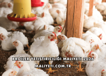Broiler Yetiştiriciliği Maliyeti 2026