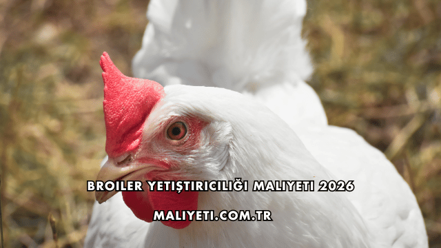 Broiler Yetiştiriciliği Maliyeti 2026