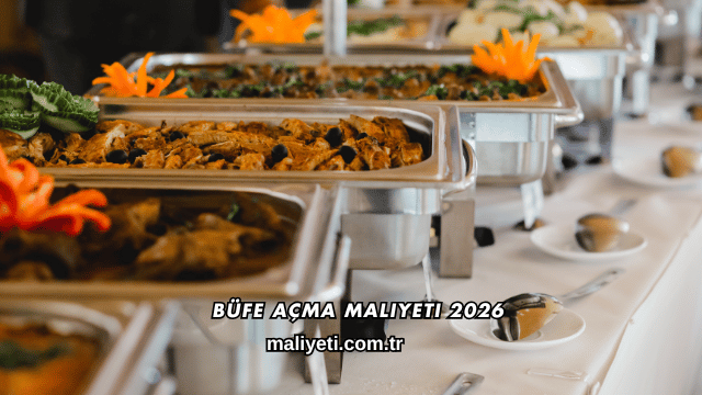 Büfe Açma Maliyeti 2026