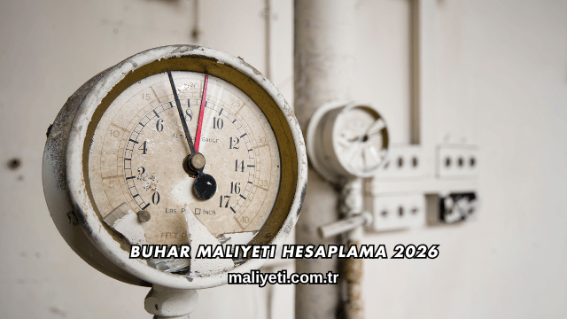 Buhar Maliyeti Hesaplama 2026