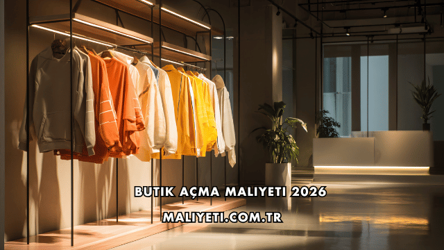 Butik Açma Maliyeti 2026