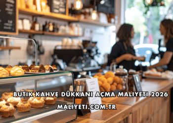 Butik Kahve Dükkanı Açma Maliyeti 2026