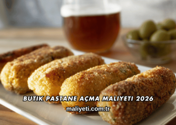 Butik Pastane Açma Maliyeti 2026